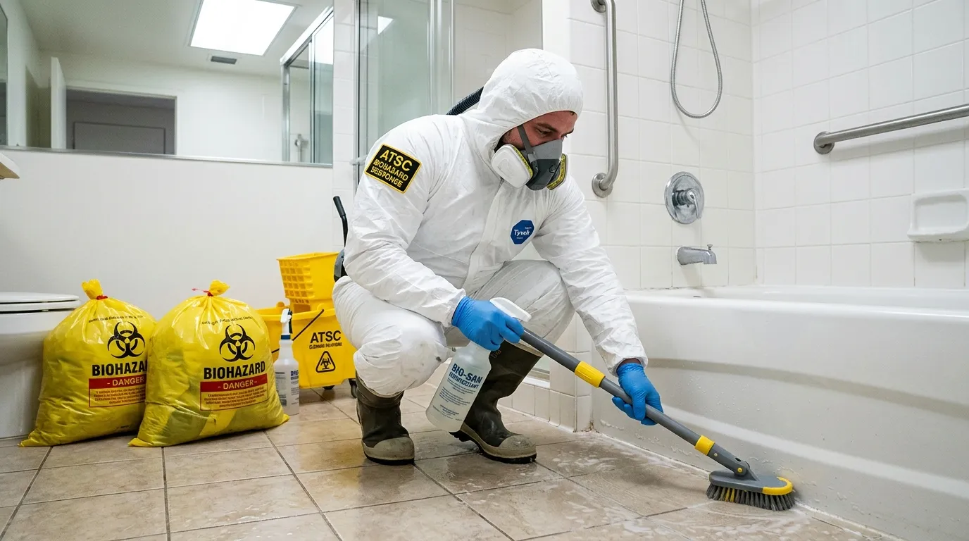 Decontamination equipment deployed for Blood Cleanup in Anna